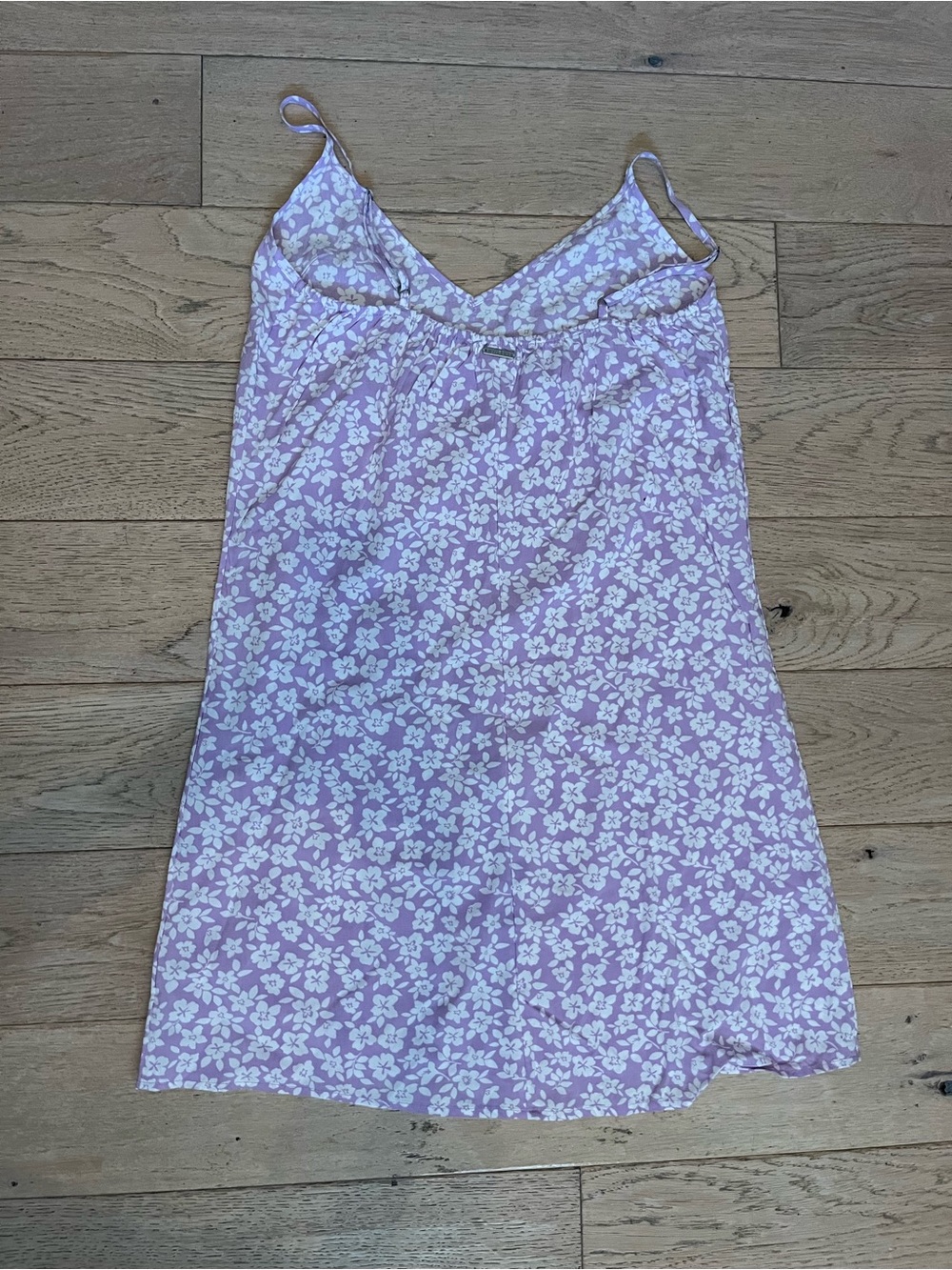 Billabong Lilac Floral Slip Dress - Picture 2 of 4